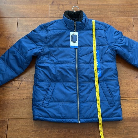 NWT Weatherproof Men's Puffer
Jacket in Blue Size L - Picture 8 of 11